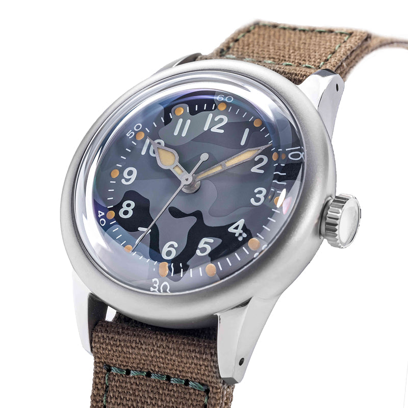 ★Black Friday★Thorn 36mm Titanium A11 Military Field Watch