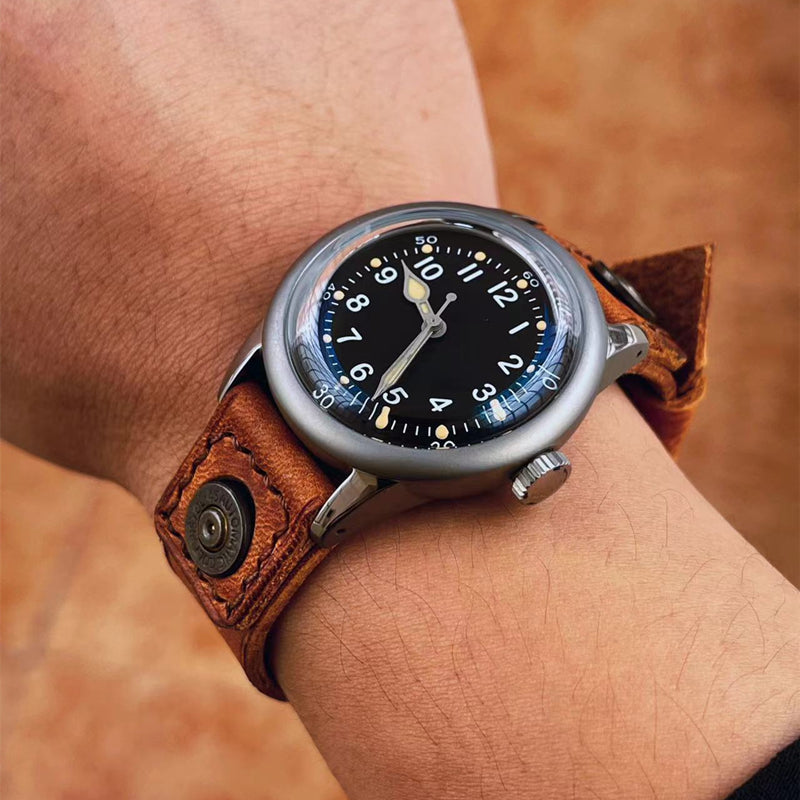★Black Friday★Thorn 36mm Titanium A11 Military Field Watch