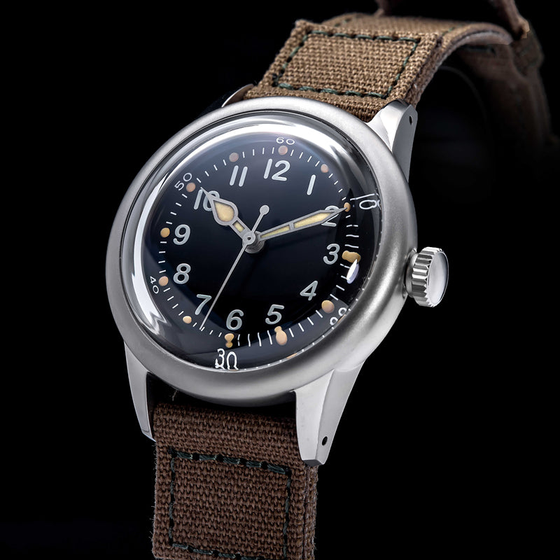 ★Black Friday★Thorn 36mm Titanium A11 Military Field Watch