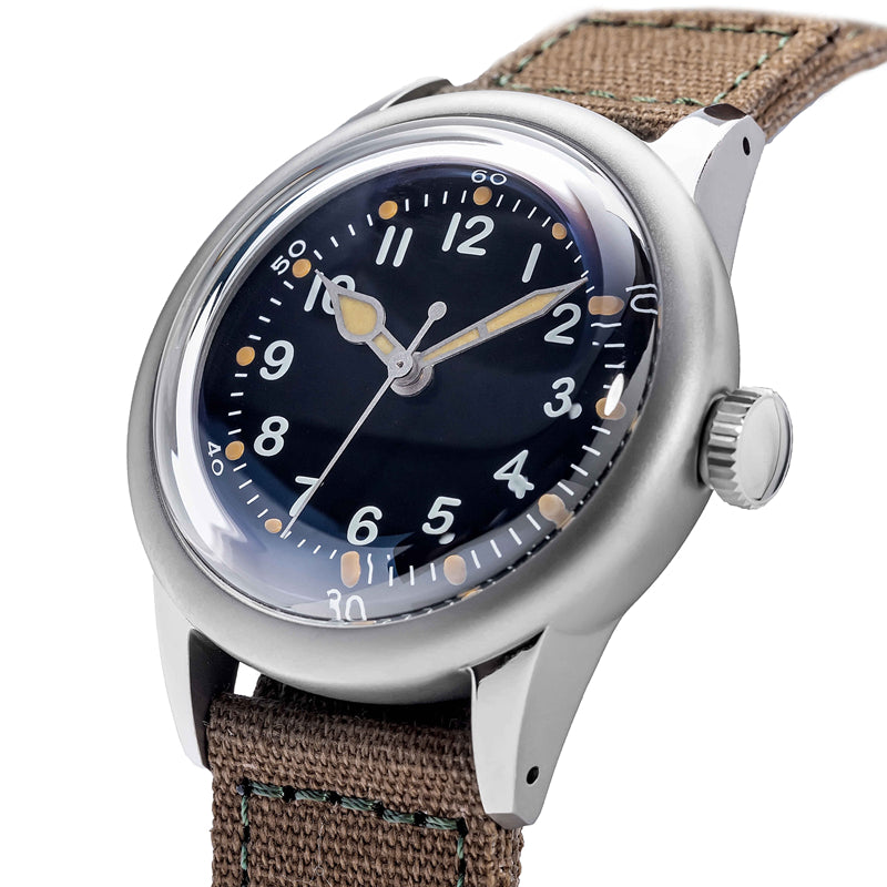 ★Black Friday★Thorn 36mm Titanium A11 Military Field Watch