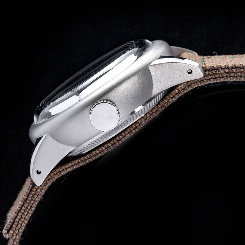 ★Black Friday★Thorn 36mm Titanium A11 Military Field Watch