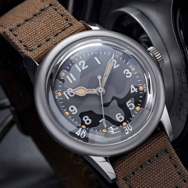 ★Black Friday★Thorn 36mm Titanium A11 Military Field Watch